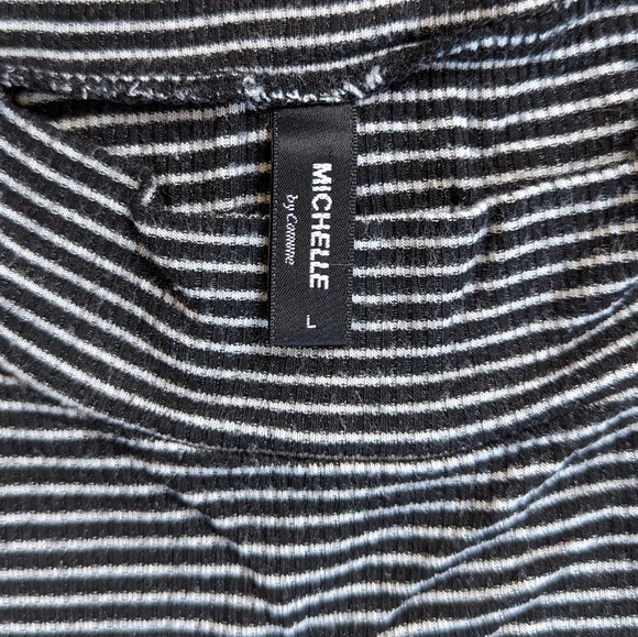 Vintage Cropped Ribbed Shirt - Picture 2 of 2